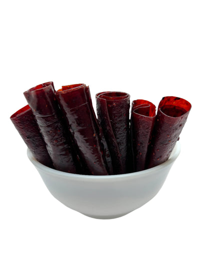 Mix of Blackberry-Sour Cherry Fruit Leather (Lavashak) لواشک میکس شاتوت-آلبالو