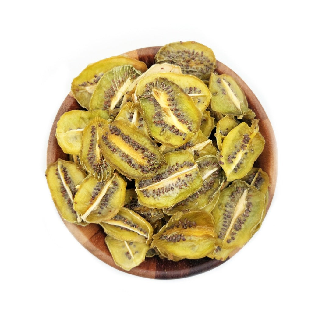 Natural dried kiwis, fruit snack in Canada & the United States. Tasty Vita healthy snack shop. dehydrated kiwi fruits, vegan, vegetarian, gluten-free treat