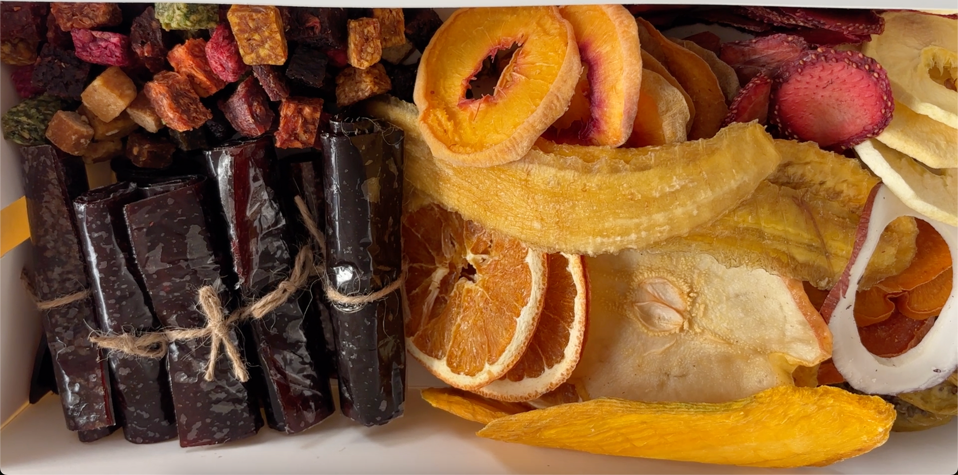 dried fruits and fruit leather
