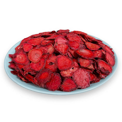 natural dried strawberry, no sugar, healthy, delicious fruit snack, vegan, vegetarian, delivery across Canada & United States, Tasty Vita dehydrated fruit snacks shop in Vancouver