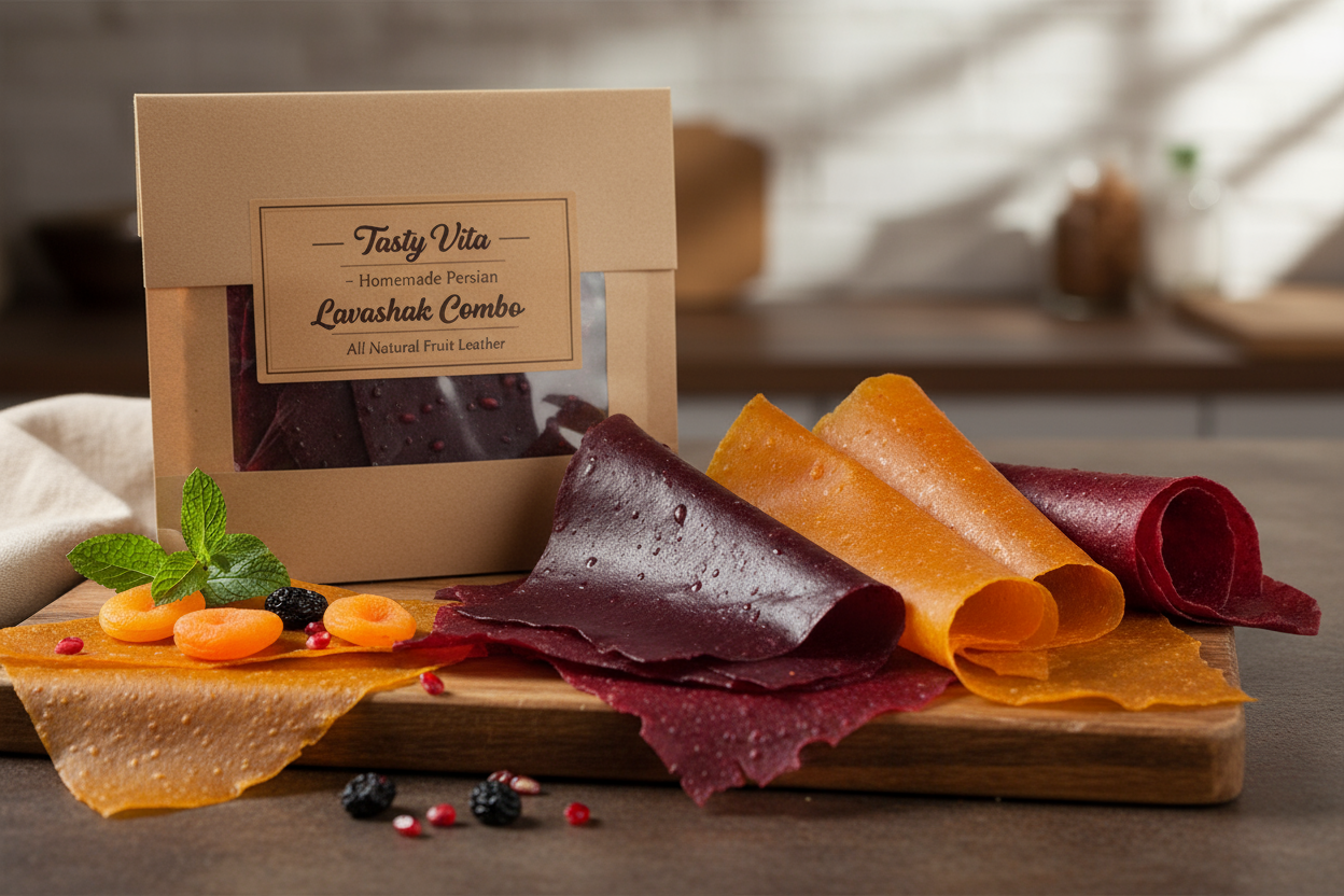 natural fruit leather combo at Tasty Vita