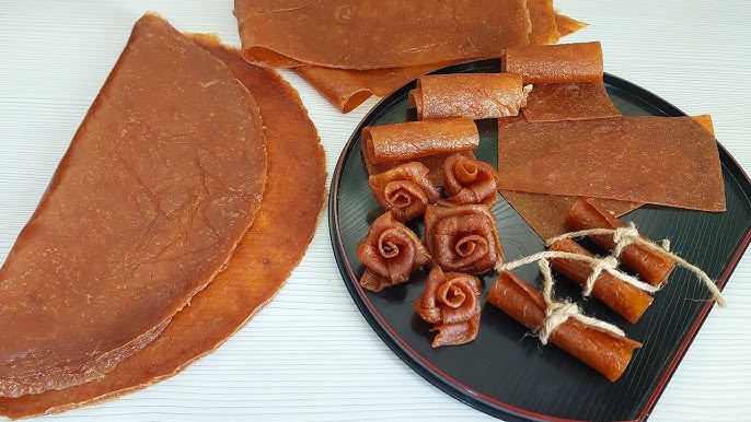 Salted Yellow Plum Fruit Leather (Lavashak)