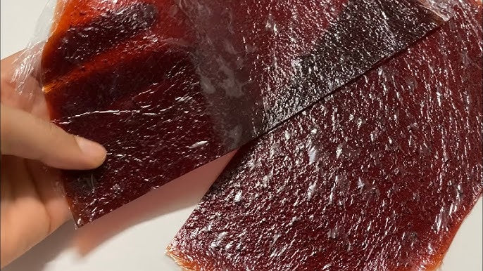 Zoghal Akhteh Lavashak (Cornelian Cherry Fruit Leather)