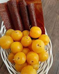 Salted Yellow Plum Fruit Leather (Lavashak)