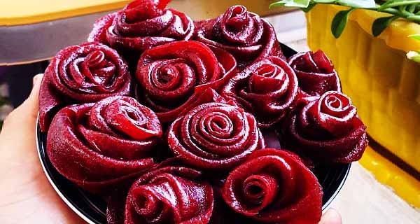 Red Plum Fruit leather, Sour (Lavashak), لواشک آلو شابلون