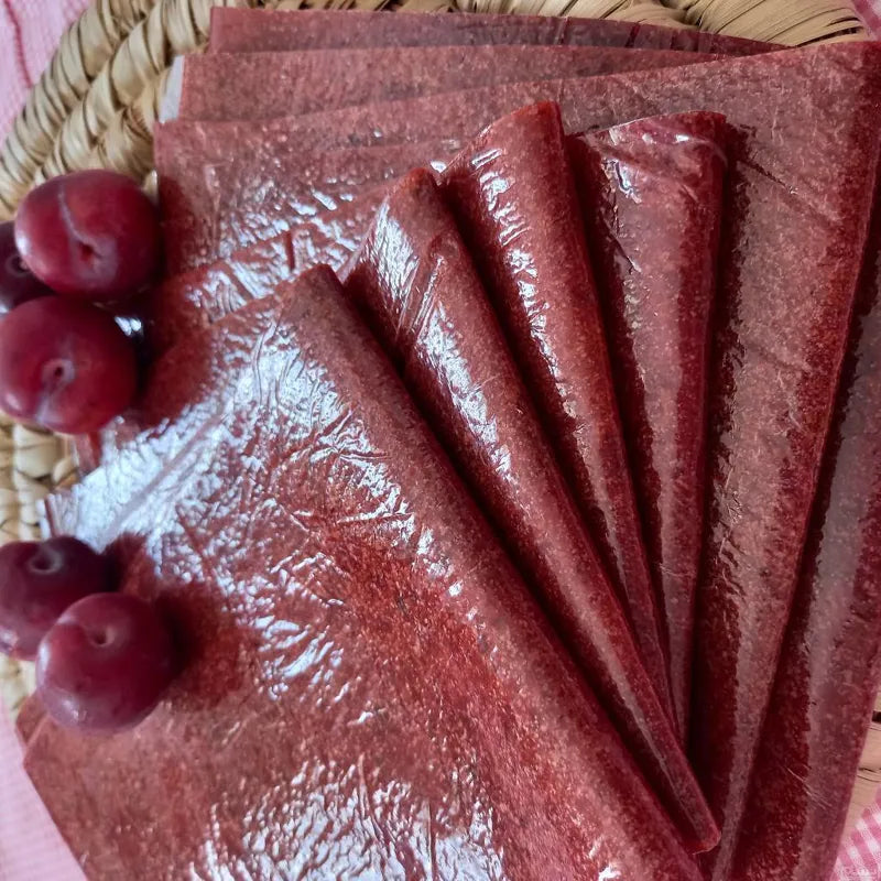 Red Plum Fruit leather, Sour (Lavashak), 250g, لواشک آلو شابلون