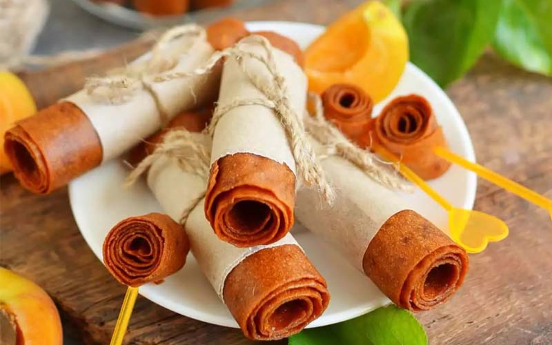 Peach fruit leather (Lavashak) 250g- لواشک هلو