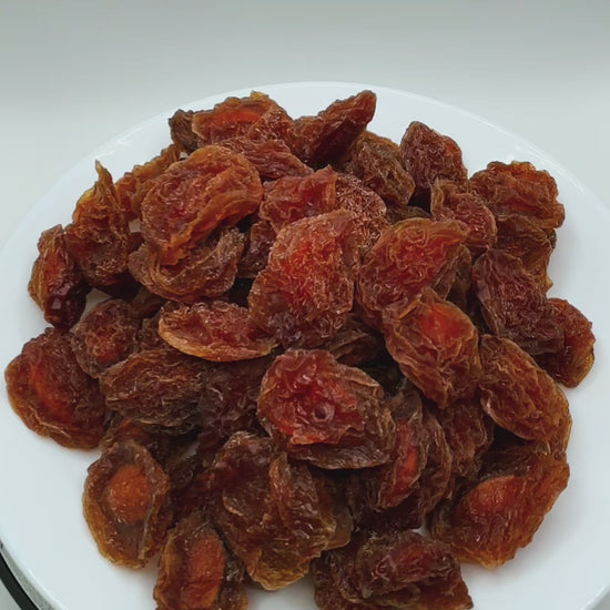 Natural dried Bukhara Plums, sundried, no additives, no sugar, healthy snack, for cooking and snacking, in Canada and the United States, dehydrated fruits