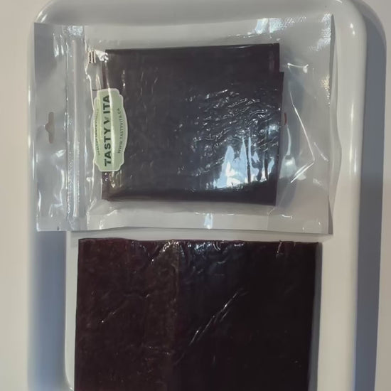 Tasty Vita’s sour cherry Lavashak in 250g packaging – healthy Persian snack, Fruit Snack, Canada, United States