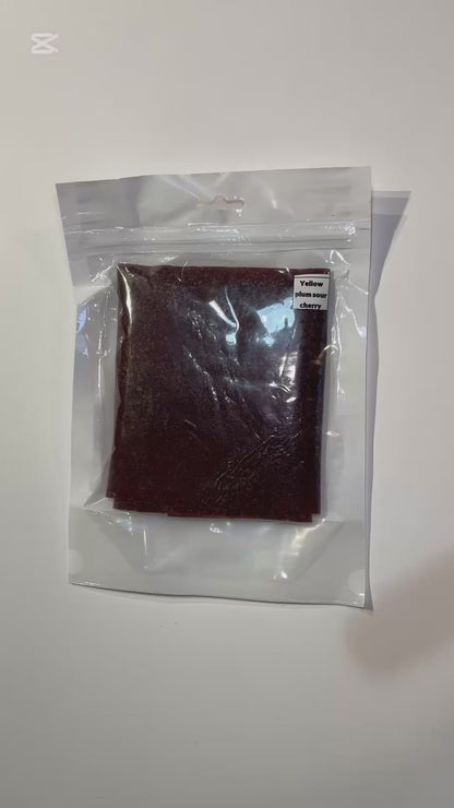 Yellow Plum Fruit Leather – Sour Persian Lavashak |250g| لواشک آلو زرد