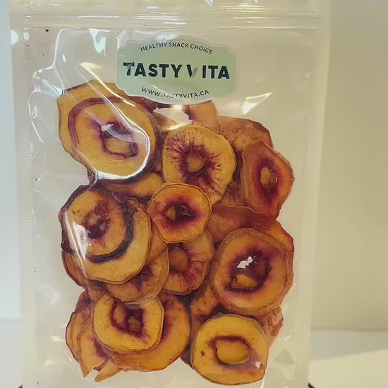 Natural dried fruits peach