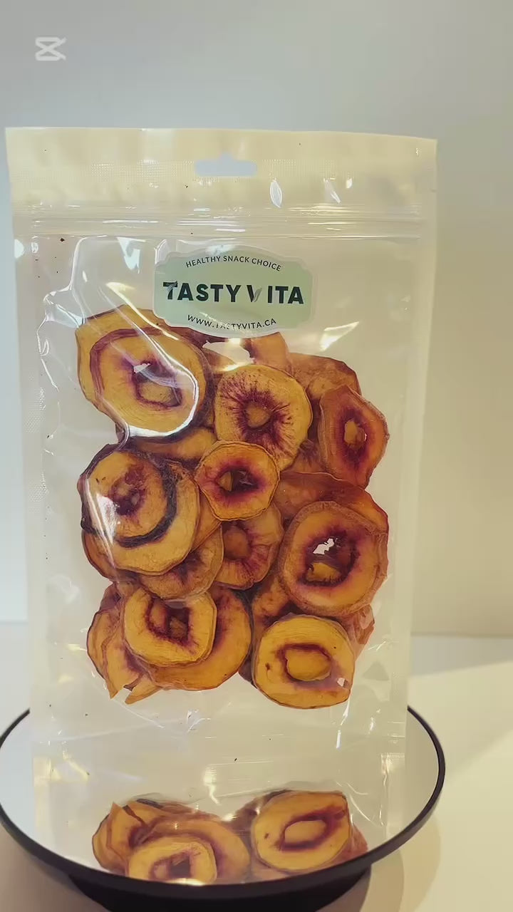 Natural dried fruits peach