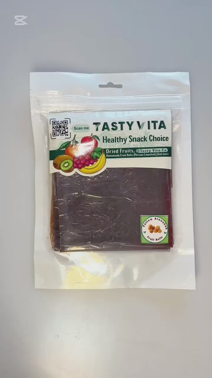 Sour Yellow Aloucheh Lavashak - Fruit leather- 250g - لواشک ترش آلوچه زرد