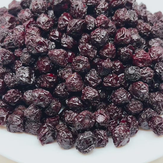 Natural dried sour cherry, sun-dried, no additives, no-sugar, healthy snack, dry fruits for cooking and snacking. in Canada and the US.