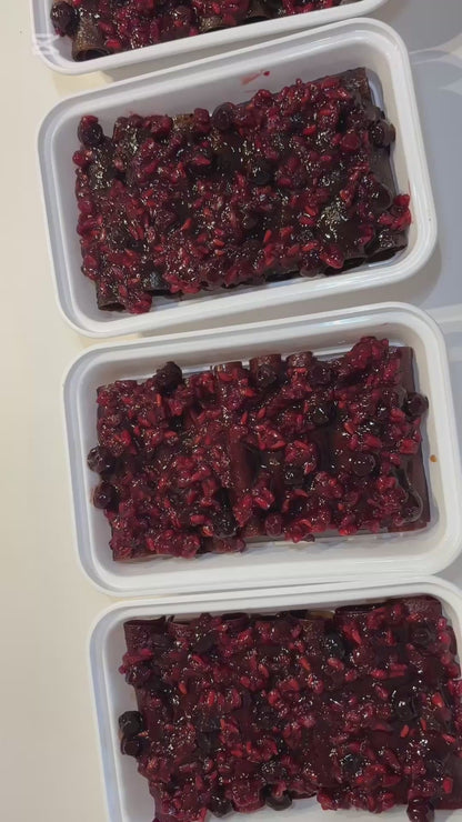 Sour Fruit Roll (Lavashak) with Sour Sauce