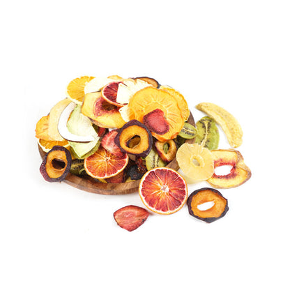 Persian dried fruits, natural fruit snack, Tasty Vita in Canada & United States, Vegan, Vegetarian, dehydrated food. plum, strawberry, banana, peach, pineapple, apple