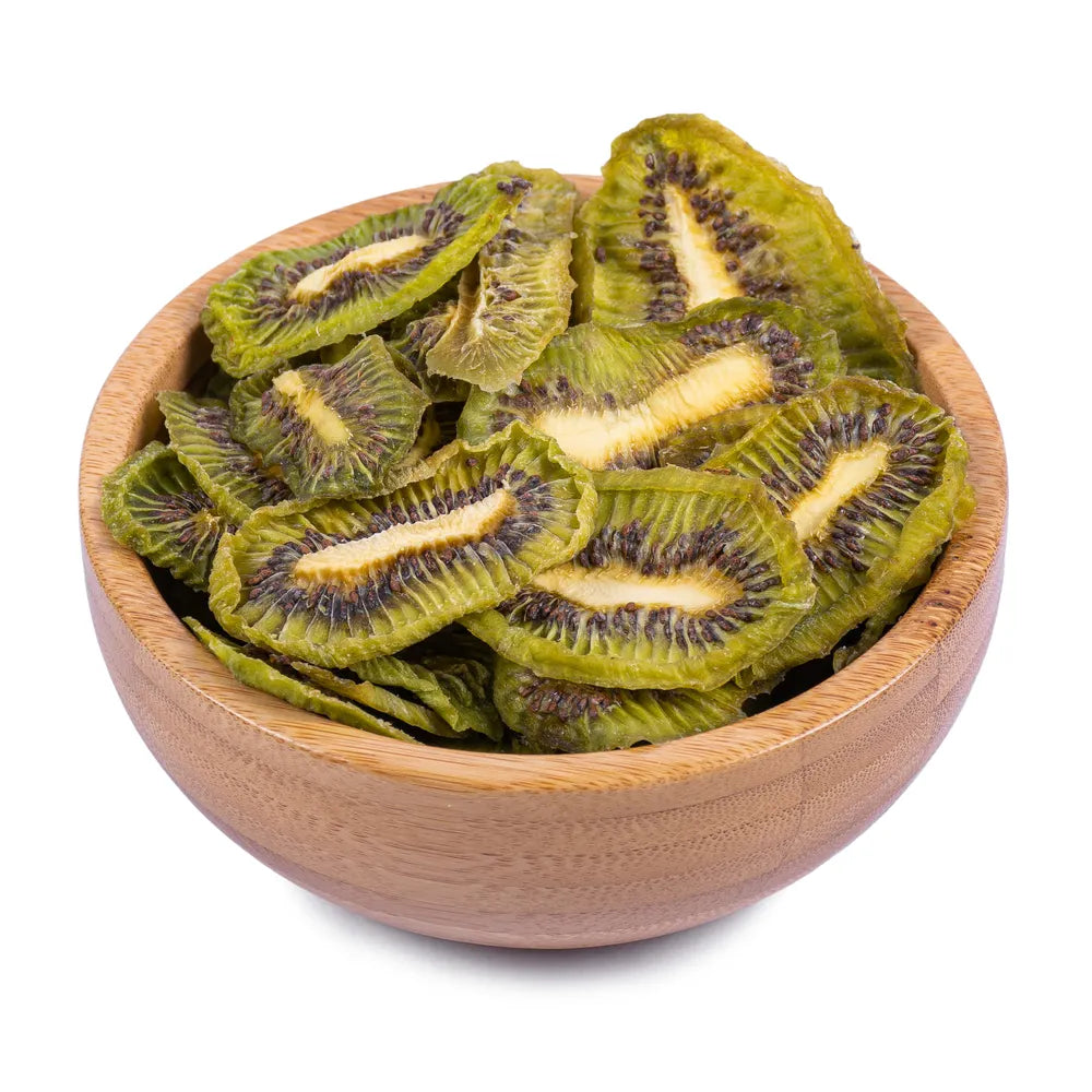 Natural dried kiwis, fruit snack in Canada & the United States. Tasty Vita healthy snack shop. dehydrated kiwi fruits, vegan, vegetarian, gluten-free treat